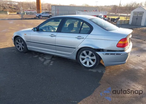 2002 BMW 325I z USA, uszkodzony, nr VIN WBAET37472NH00885